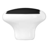 Lama Emoji gotisch Keramikknauf (Seitenansicht)