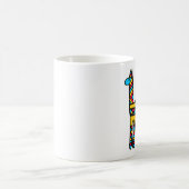 Lama-Farben Kaffeetasse (Mittel)
