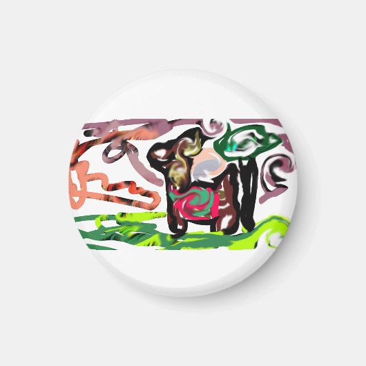 Lama Faul Magnet (Vorne)