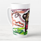 Lama Faul Milchtasse (Linke Ecke)