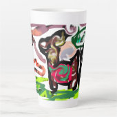 Lama Faul Milchtasse (Vorderseite)