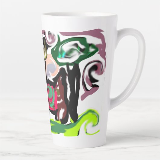 Lama Faul Milchtasse (Rechts)