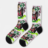 Lama Faul Socken (Linkes Detail)
