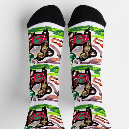 Lama Faul Socken (Oben)