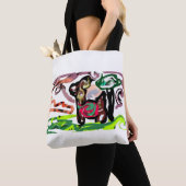 Lama Faul Tasche (Von Nahem)