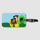 Lama Freude  Gepäckanhänger (Vorderseite (Horizontal))