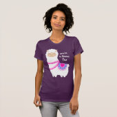 Lama fun pun Valentine T-Shirt (Vorne ganz)