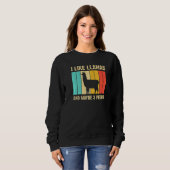 Lama für Kinder Männer Alpaka Sweatshirt (Vorne ganz)