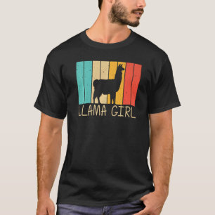 Lama für Mädchen Kinder Alpakabauernhof Tierpflege T-Shirt