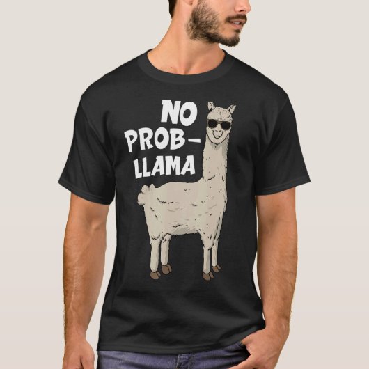 Lama für Männer Frauen Kinder Llama Alpacan Tier 1 T-Shirt (Vorderseite)
