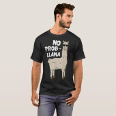 Lama für Männer Frauen Kinder Llama Alpacan Tier 1 T-Shirt (Vorne ganz)