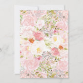 Lama-Geburtstags-Einladung Einladung (Rückseite)