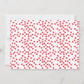 Lama-Geburtstags-Party Einladung (Rückseite)