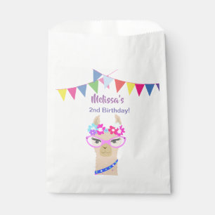 Lama-Geburtstagsgeschenke Geschenktütchen