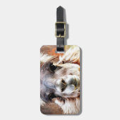 Lama Gepäckanhänger (Vorderseite vertikal)