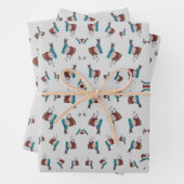 Lama Geschenkpapier Set (Beispiel)