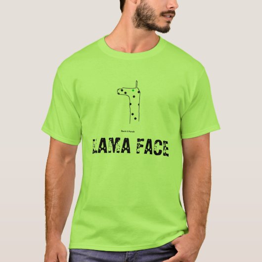 LAMA-GESICHT T-Shirt (Vorderseite)