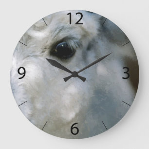 Lama Große Wanduhr