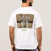 Lama? Ja! T-Shirt (Rückseite)