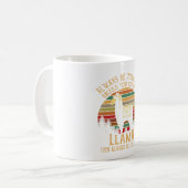 Lama Kaffeetasse (Vorderseite Links)