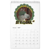 Lama-Kalender Kalender (Jan 2027)