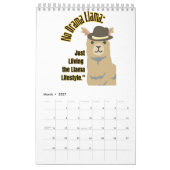 Lama-Kalender Kalender (Mär 2027)