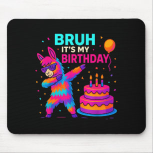 Lama-Kinder-Geburtstags-Shirt Funny Bday-Party-T-S Mousepad