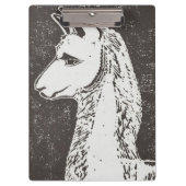 Lama-Klemmbrett Klemmbrett (Vorderseite)