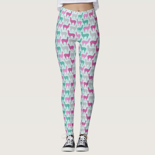 Lama-Leggings Leggings (Vorderseite)