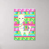 Lama Leinwand Wall Art (Vorderseite)
