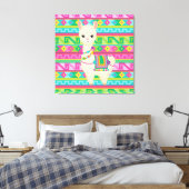 Lama Leinwanddruck (Insitu (Schlafzimmer))