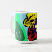 Lama Liebe  Kaffeetasse (Vorderseite Links)