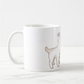 Lama-Liebe Kaffeetasse (Links)