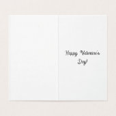 Lama-Liebe, Valentinstag (Innenseite Aufgefaltet)