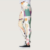Lama-Liebe: Whimsisches Pattern Delight Leggings (Links)