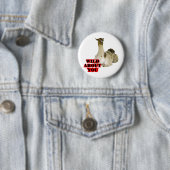 Lama-Liebhaber Button (Beispiel)