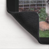 Lama Llove und Häschen Mousepad (Ecke)