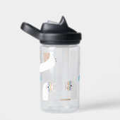 Lama lustige, farbenfrohe Kinder Trinkflasche (rechts)
