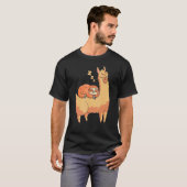 Lama Lustiges Faultier T-Shirt (Vorne ganz)