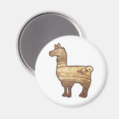 Lama Magnet (Vorderseite/Rückseite)