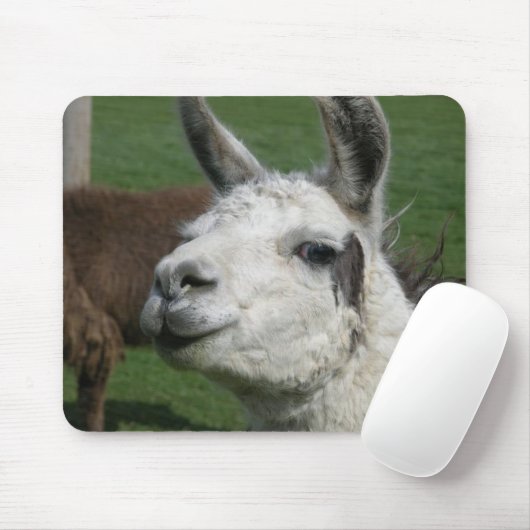 Lama-Mausunterlage Mousepad (Mit Mouse)