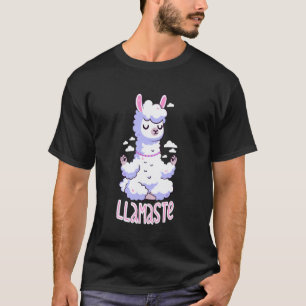 Lama-Meditations-Wortspiel T-Shirt