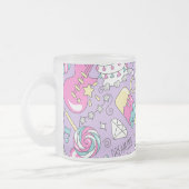 Lama-Muster 1 Mattglastasse (Links)