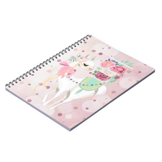 Lama-Notizbuch Notizblock (Linke Seite)