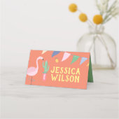 Lama-Platzkarte, mexikanisches Party Platzkarte (Rückseite)