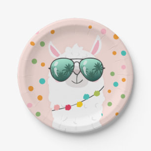 Lama Rama Papierplatten-mexikanisches Pappteller