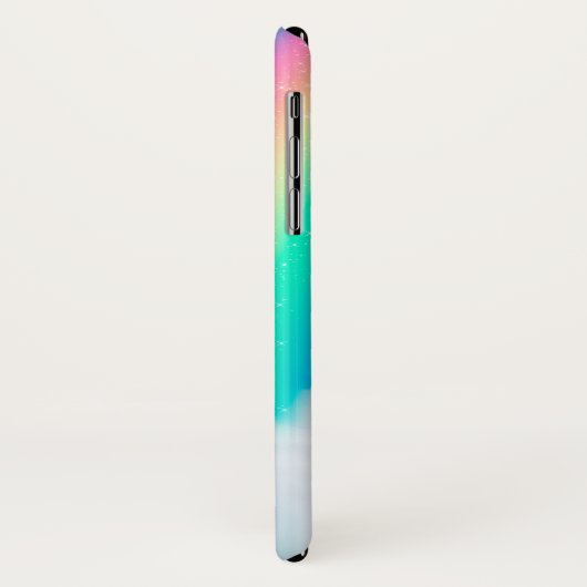 Lama-Regenbogen Case-Mate iPhone Hülle (Hinten/Links)