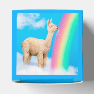 Lama-Regenbogen Geschenkschachtel