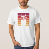 Lama retro T-Shirt (Vorderseite)