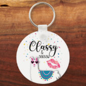 Lama-schick und schmucklos, Brautmädchen Geschenk Schlüsselanhänger (Vorderseite)